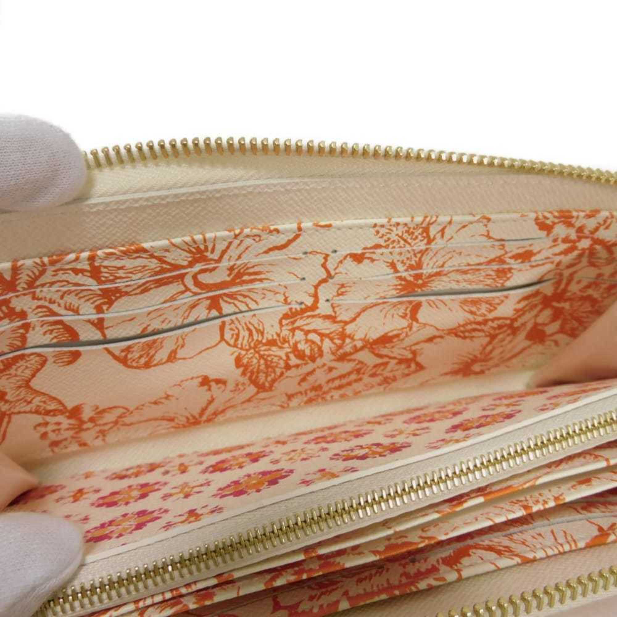 Louis Vuitton Coral Color Monogram Pink White Monogram Long Wallet