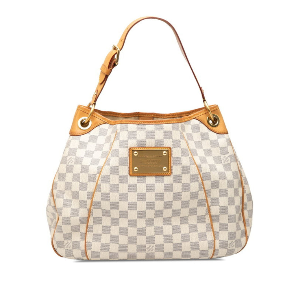 Louis Vuitton White Pvc Leather Shoulder Bag