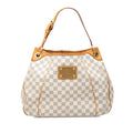 Louis Vuitton White Pvc Leather Shoulder Bag
