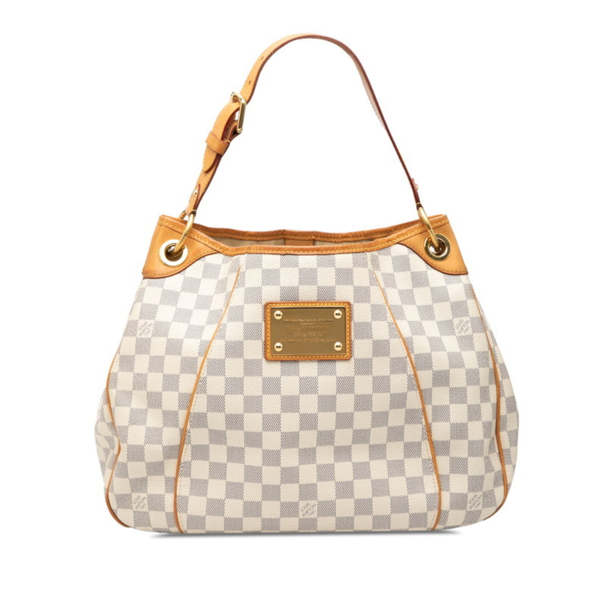Louis Vuitton White Pvc Leather Shoulder Bag