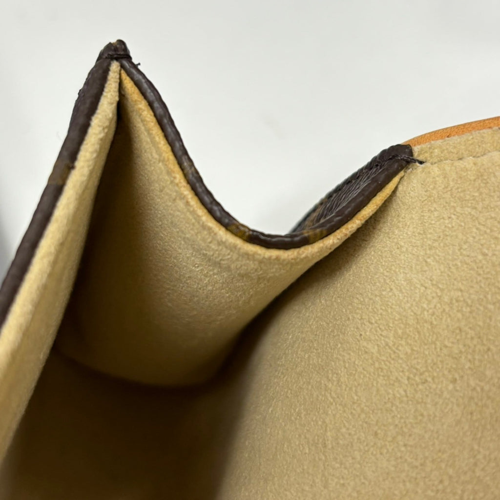 Louis Vuitton Monogram Brown Monogram Leather Fanny Pack Pochette