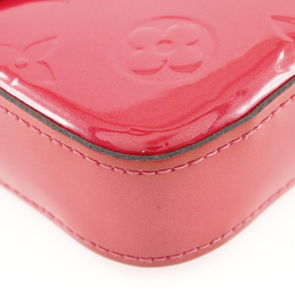 Louis Vuitton Monogram Vernis Hot Pink Monogram Vernis Chain/Shoulder Wallet