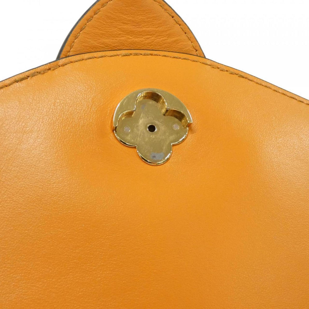 Louis Vuitton Orange Leather Shoulder Bag