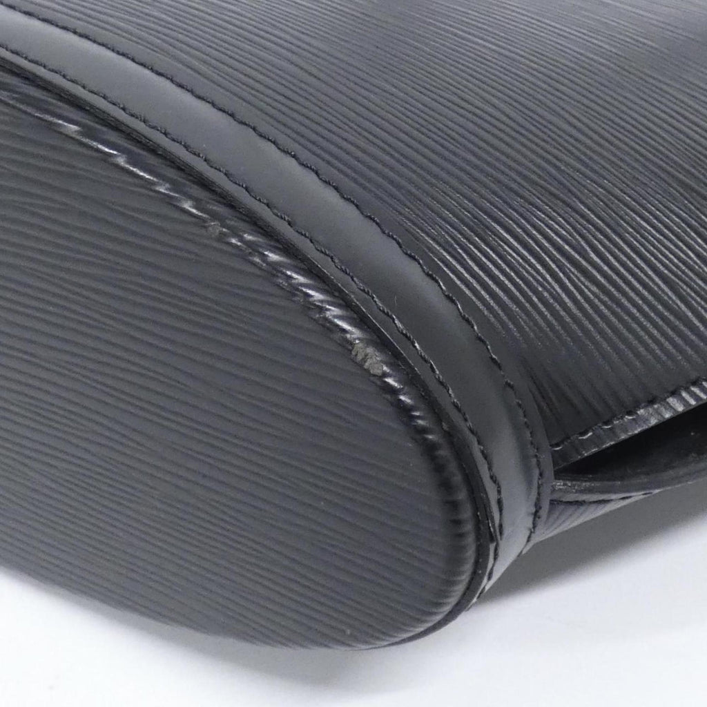 Louis Vuitton Black Leather Shoulder Bag