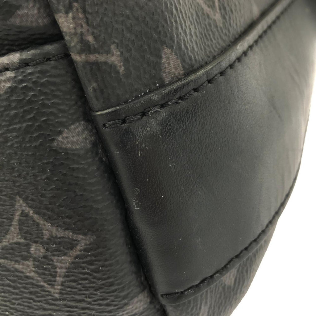 Louis Vuitton Black Coated Canvas Shoulder Bag