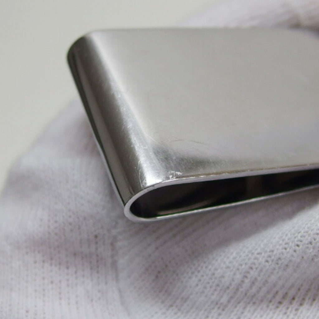 Louis Vuitton Silver Stainless Steel Money Clip