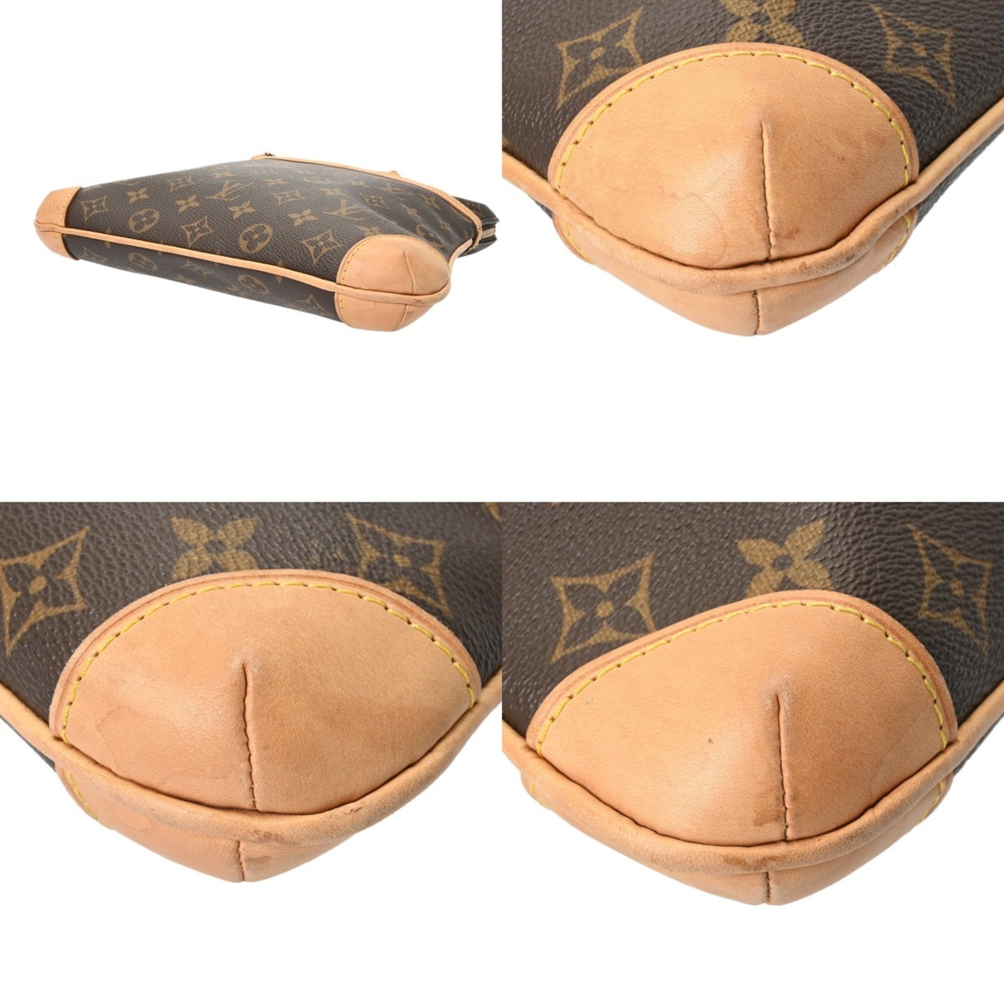Louis Vuitton Brown Monogram Canvas Shoulder Bag