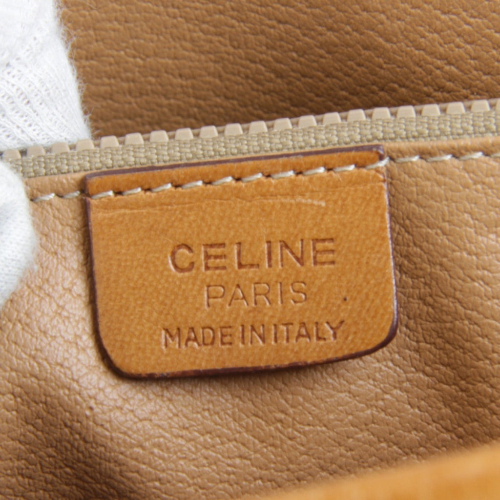 Celine Macadam Beige Pvc Tote Bag