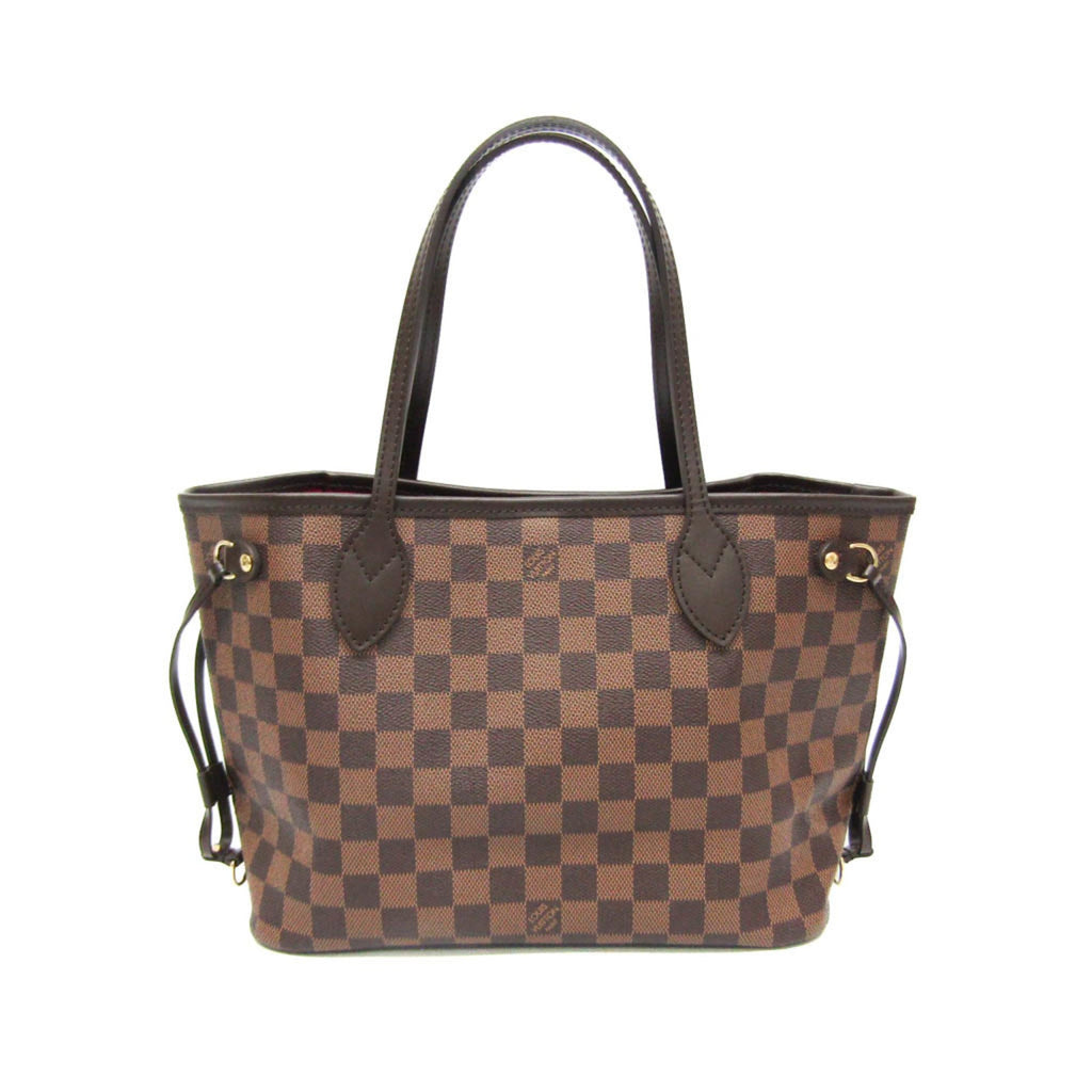 Louis Vuitton Damier Ebene Damier Canvas Tote Bag