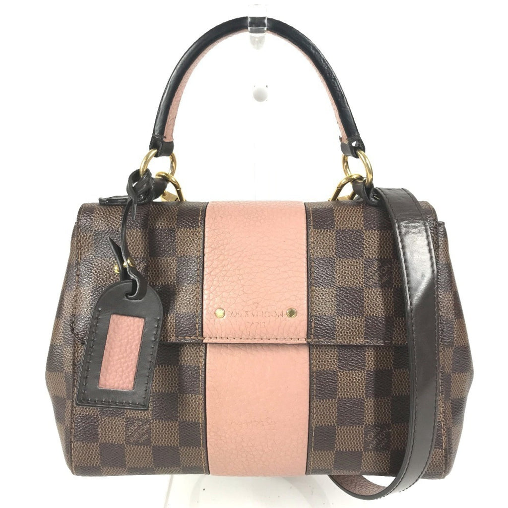 Louis Vuitton Damier Brown Pink Damier Canvas Handbag Shoulder Bag