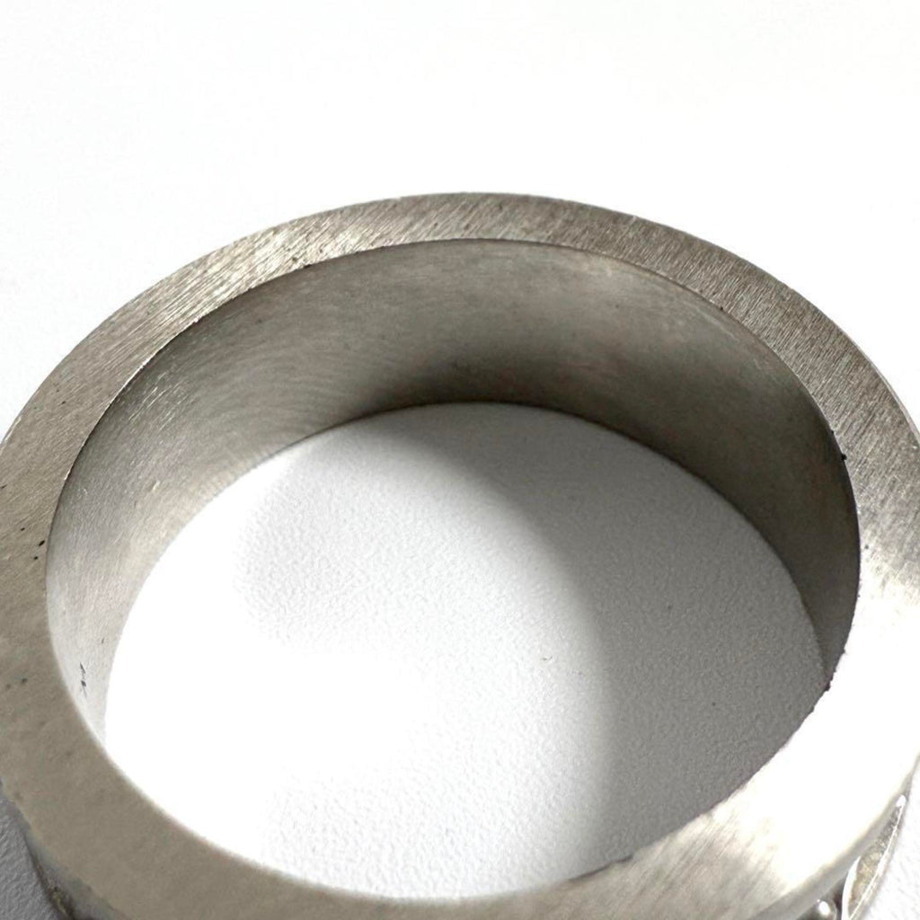 Louis Vuitton Artificial Pearl Metal Band Ring