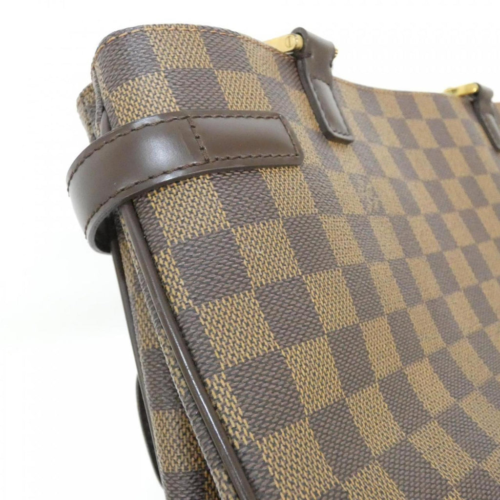 Louis Vuitton Brown Coated Canvas Handbag