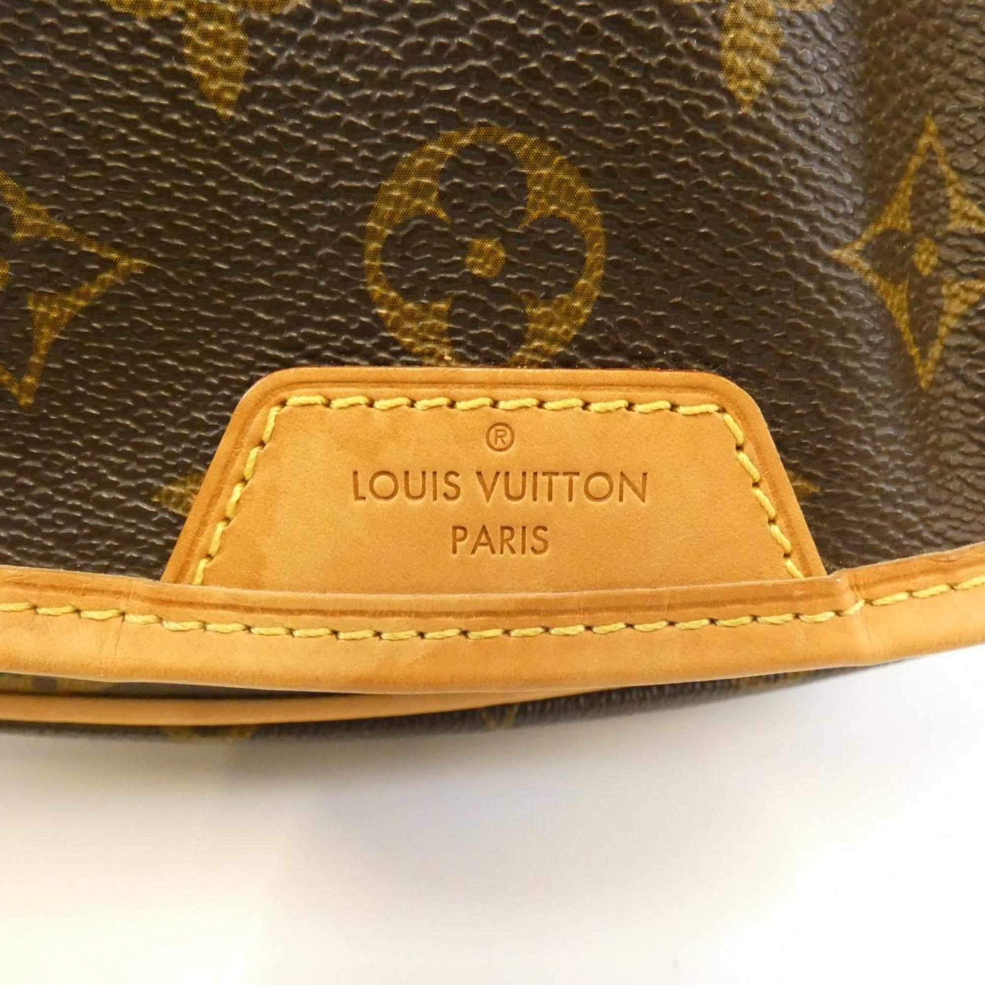 Louis Vuitton Marron Coated Canvas Shoulder Bag