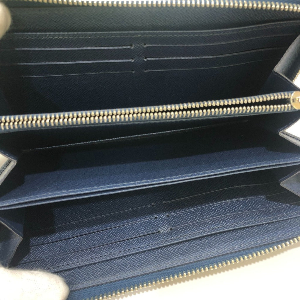 Louis Vuitton Epi Blue Epi Leather Long Wallet
