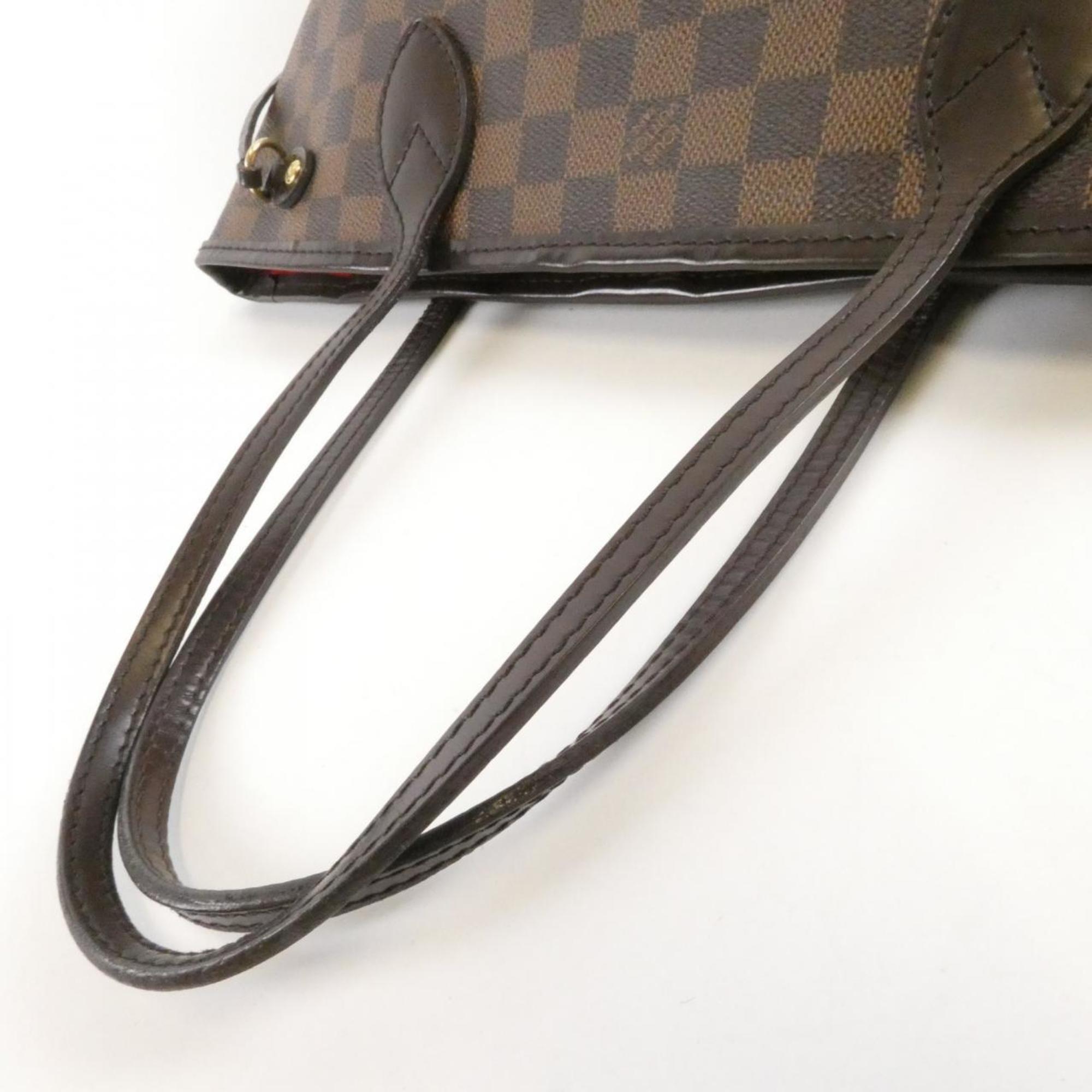 Louis Vuitton Brown Coated Canvas Handbag