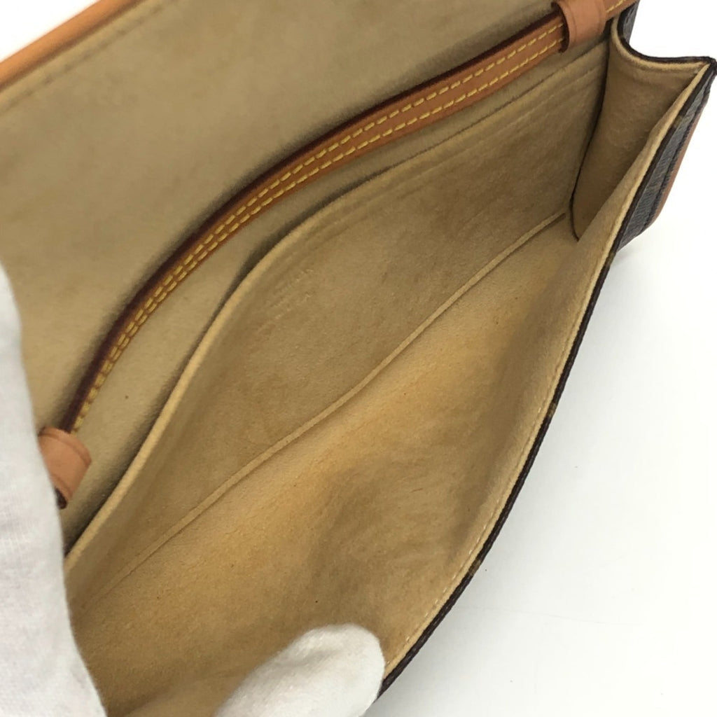 Louis Vuitton Monogram Brown Monogram Clutch Bag Pochette Shoulder Bag