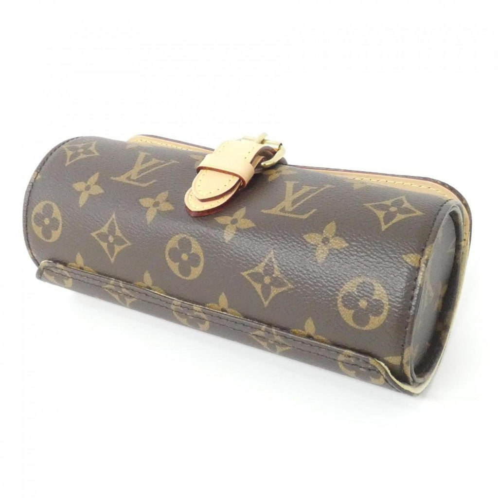 Louis Vuitton Brown Coated Canvas Pouch