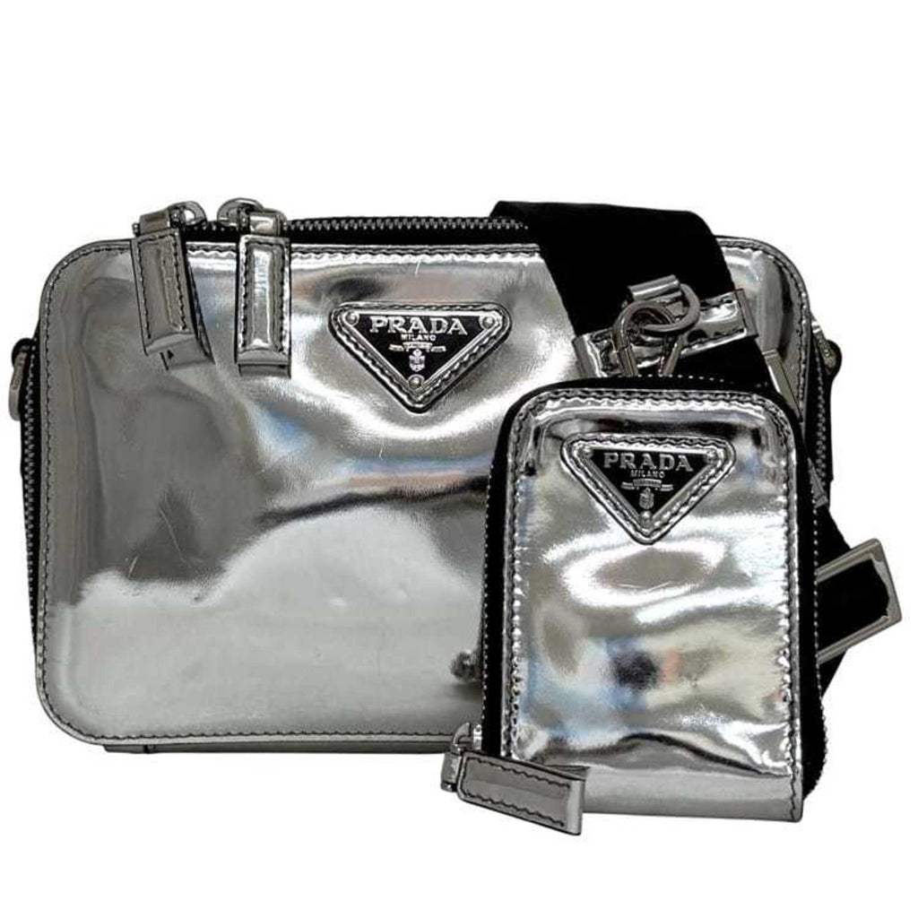 Prada Black Leather Shoulder Bag