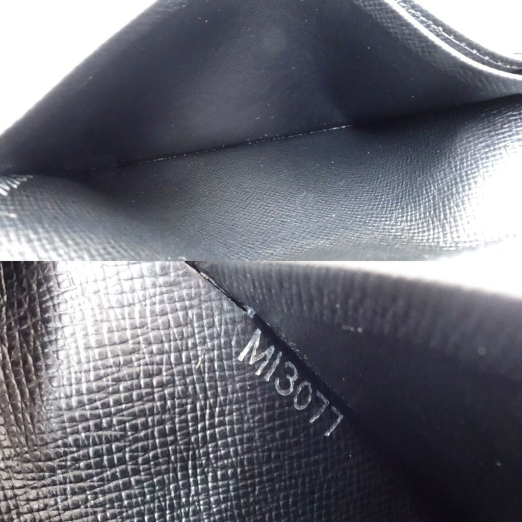 Louis Vuitton Noir Leather Wallet