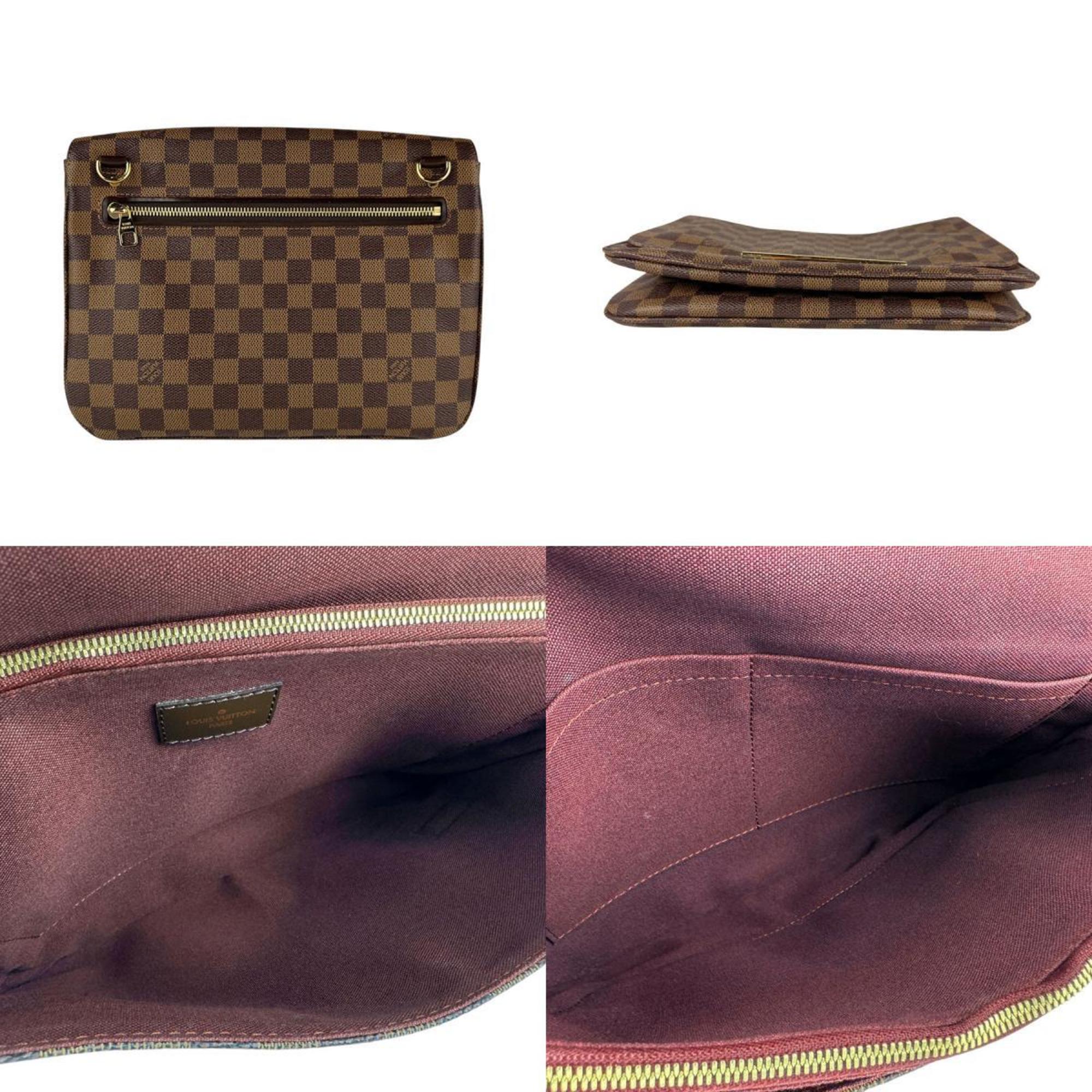 Louis Vuitton Ebene Damier Canvas Shoulder Bag