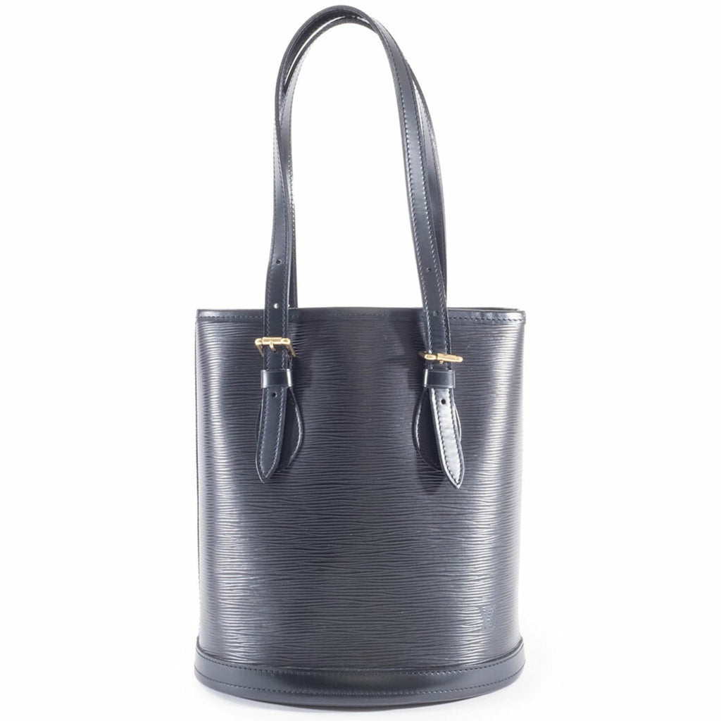 Louis Vuitton Noir Epi Leather Shoulder Bag