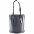 Louis Vuitton Noir Epi Leather Shoulder Bag