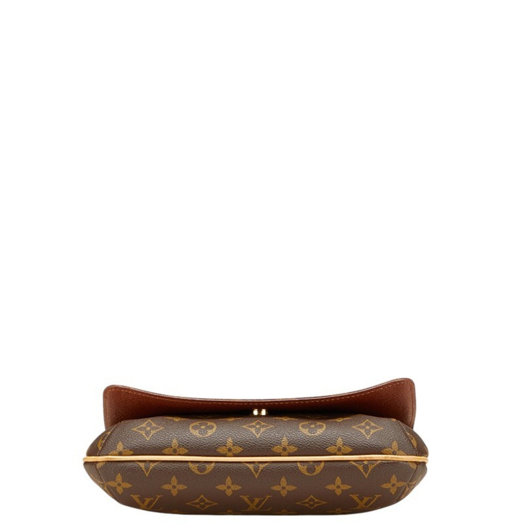 Louis Vuitton Brown Pvc Leather Shoulder Bag