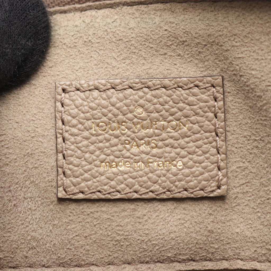 Louis Vuitton Beige Tourterelle Monogram Empreinte Handbag