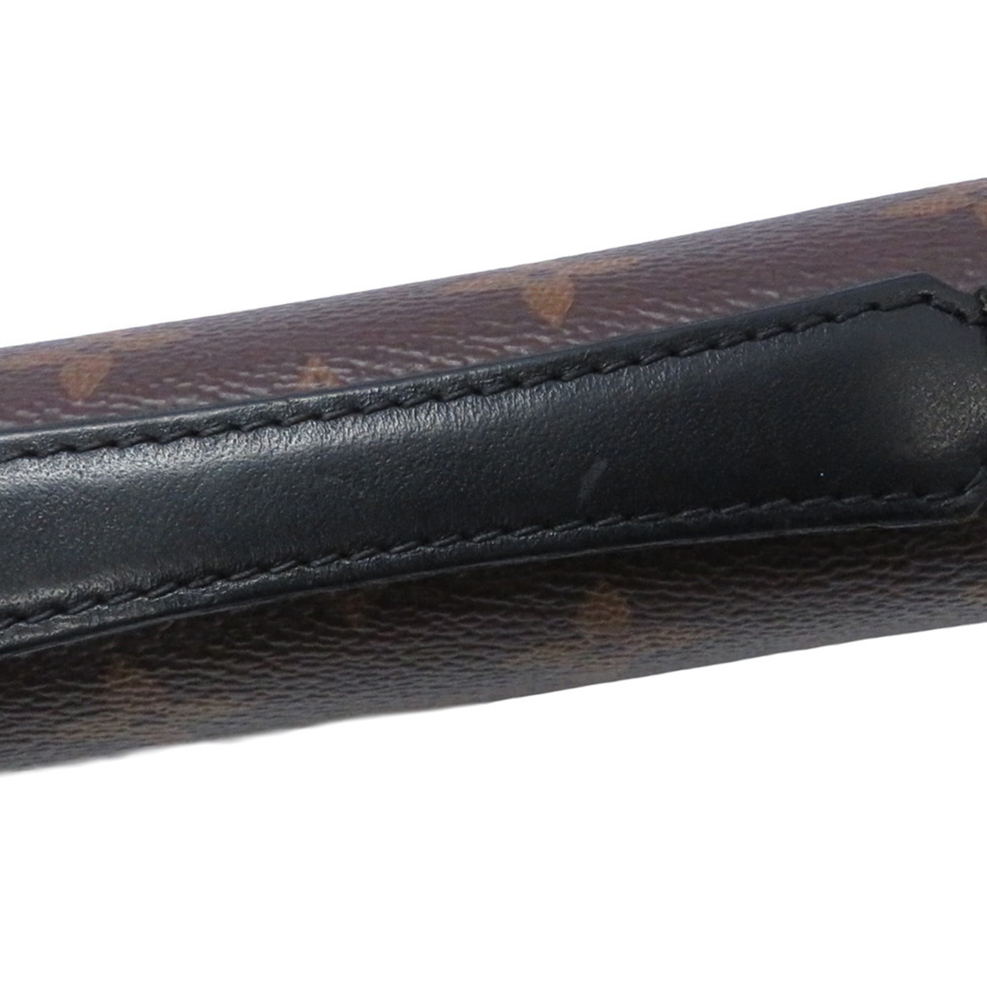Louis Vuitton Monogram Macassar Noir Monogram Coin Purse/Coin Case