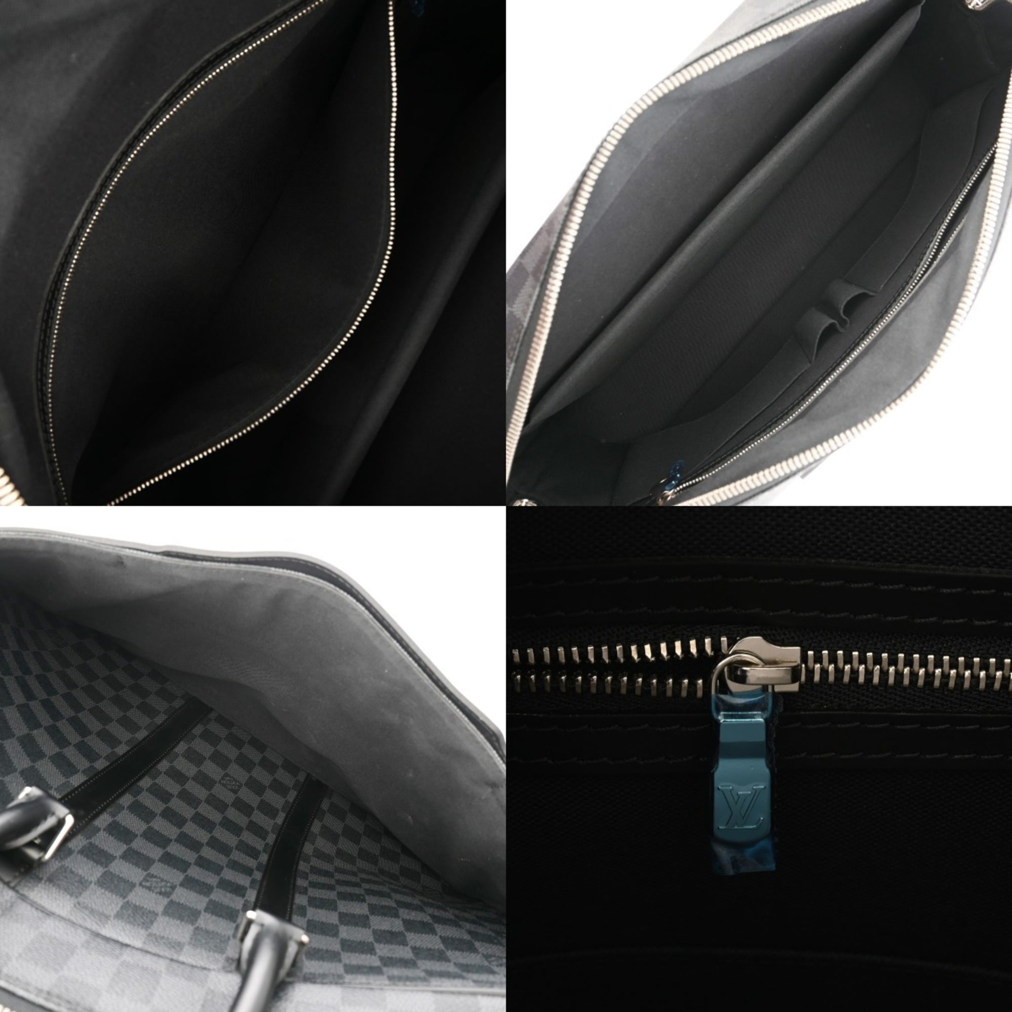 Louis Vuitton Black Damier Graphite Briefcase