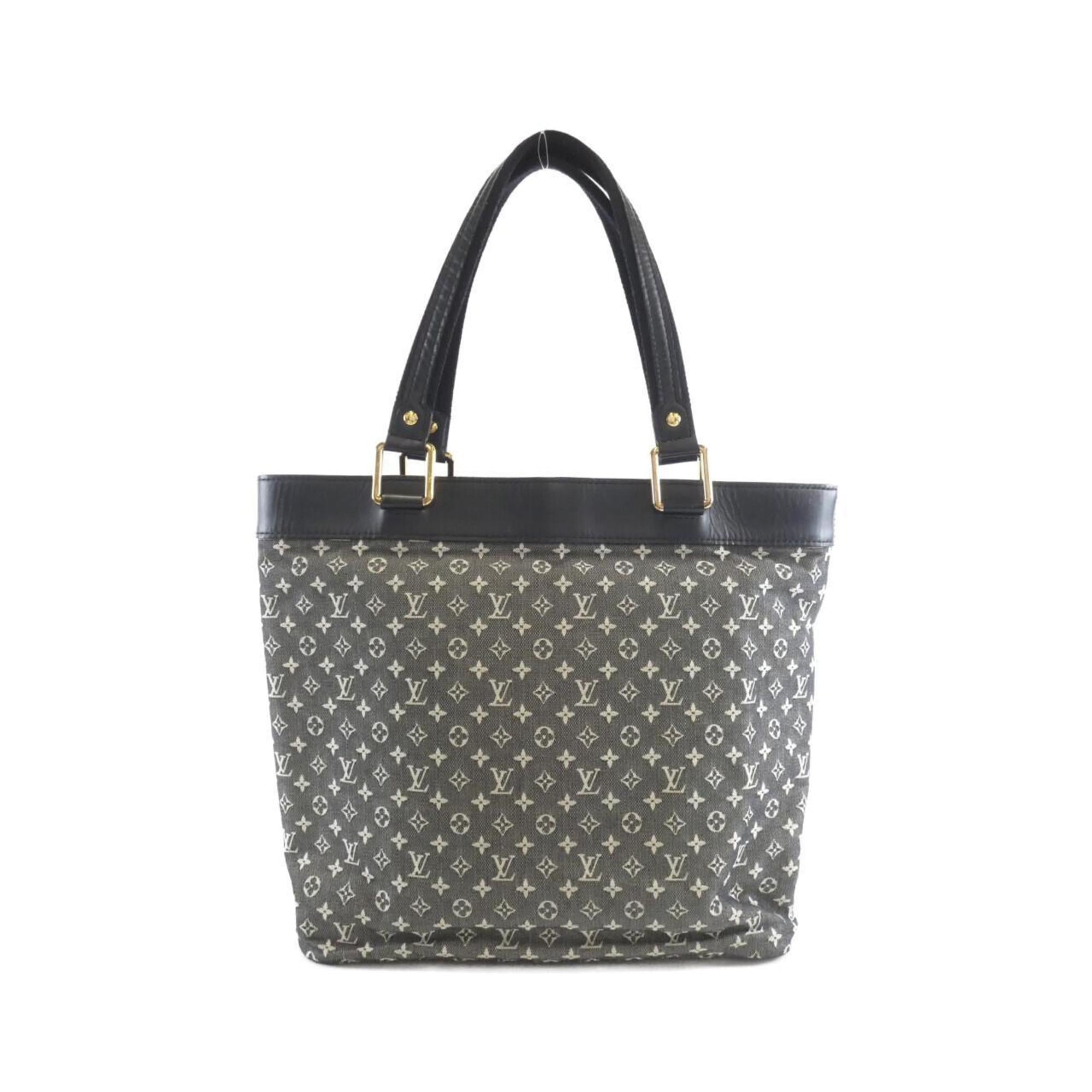 Louis Vuitton Black Canvas Handbag