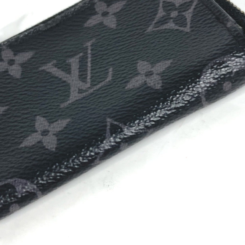 Louis Vuitton Black Monogram Eclipse Monogram Eclipse Coin Purse/Coin Case