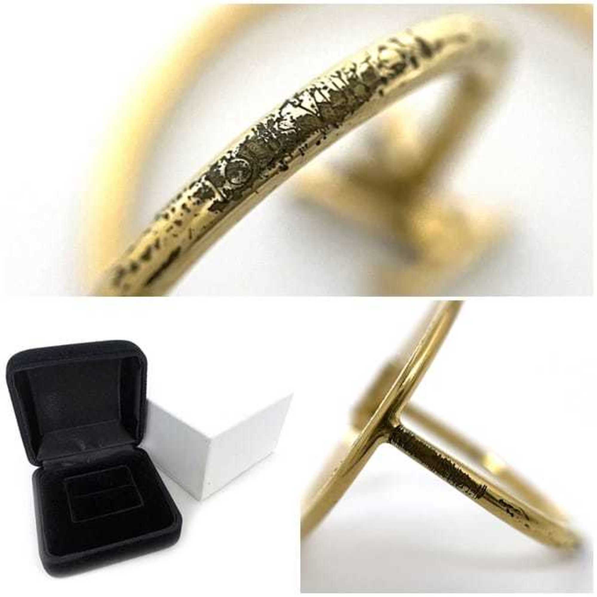 Louis Vuitton Gold Plating Band Ring