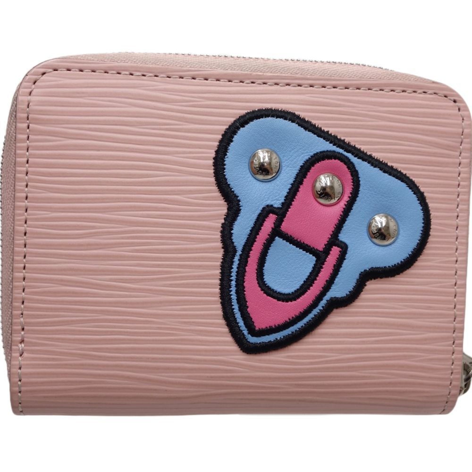 Louis Vuitton Rose Ballerine Leather Wallet