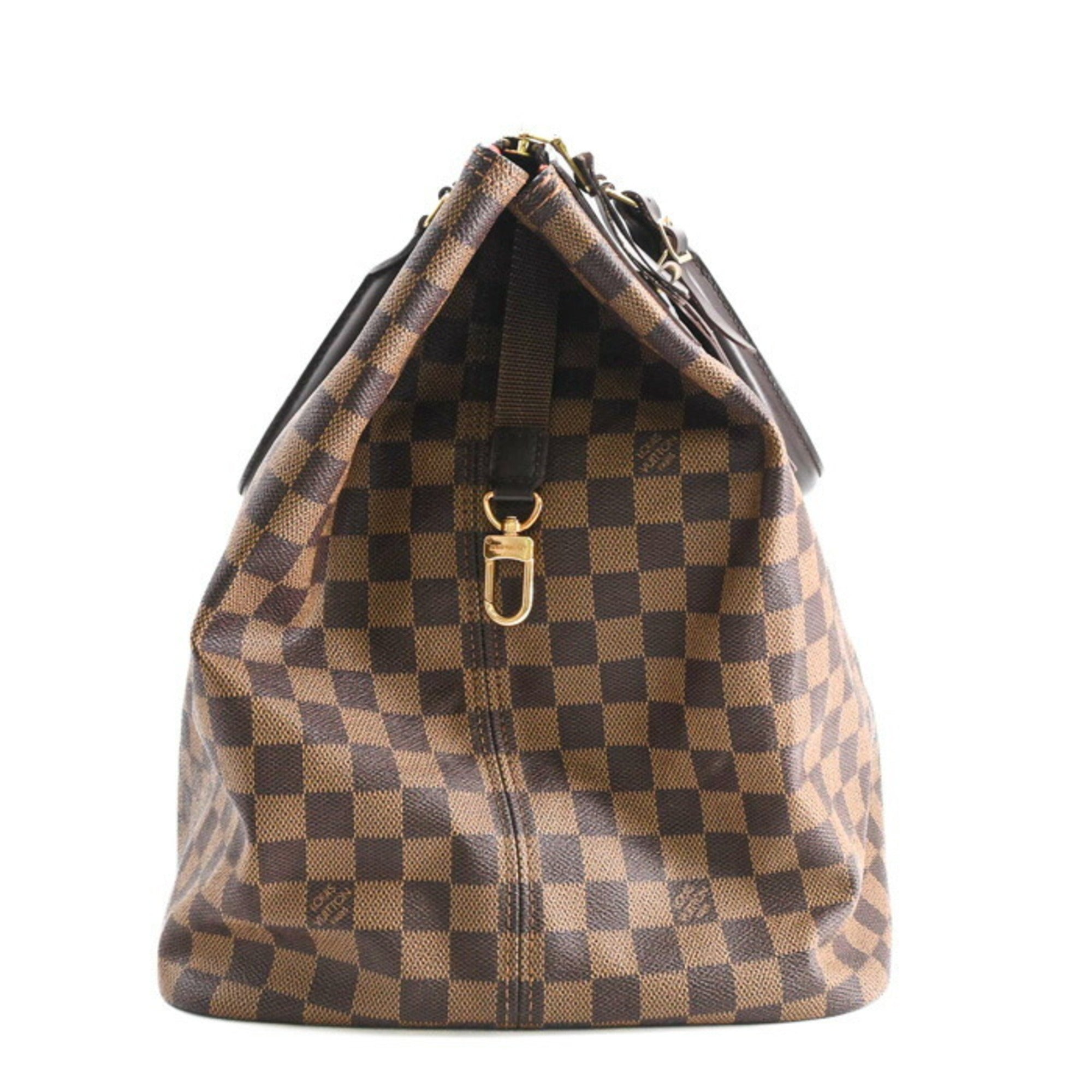 Louis Vuitton Black Damier Graphite Boston Bag