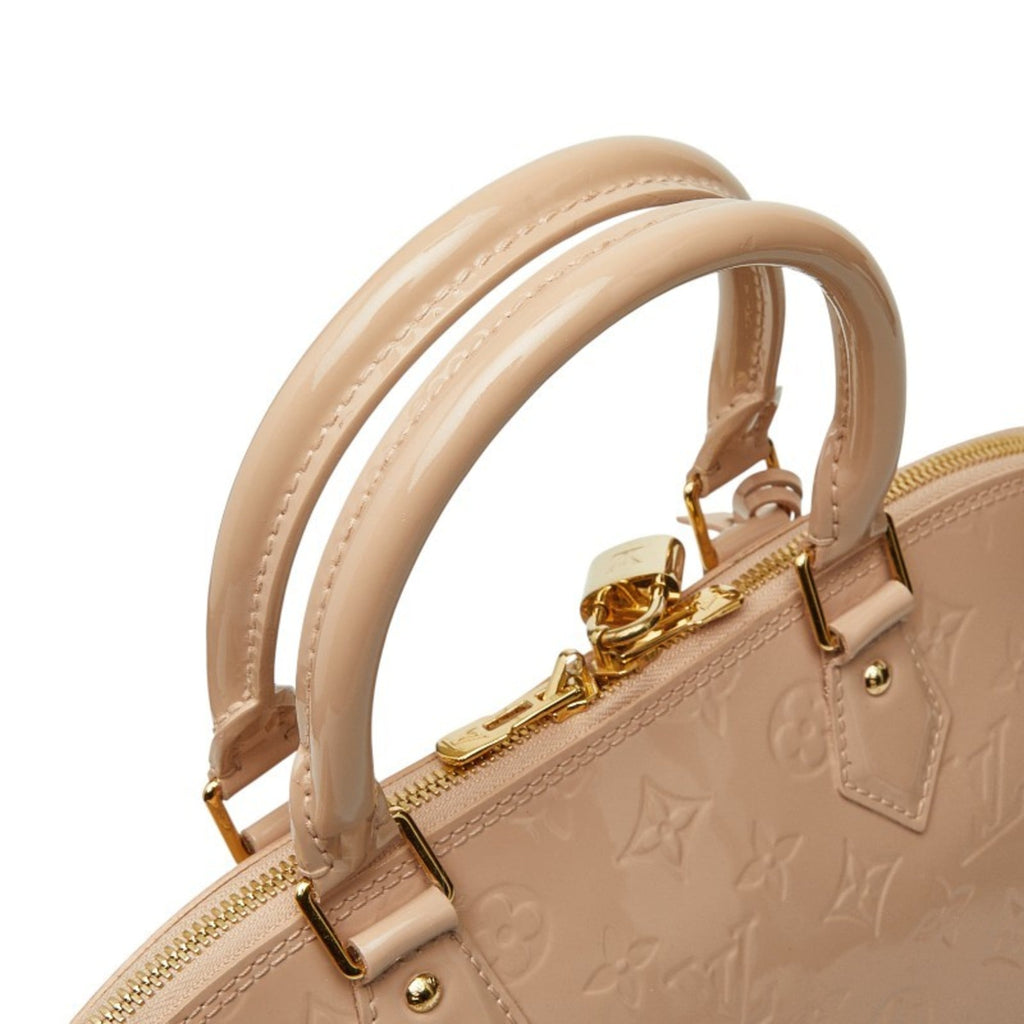 Louis Vuitton Monogram Rose Florentin Patent Leather Monogram Vernis Handbag