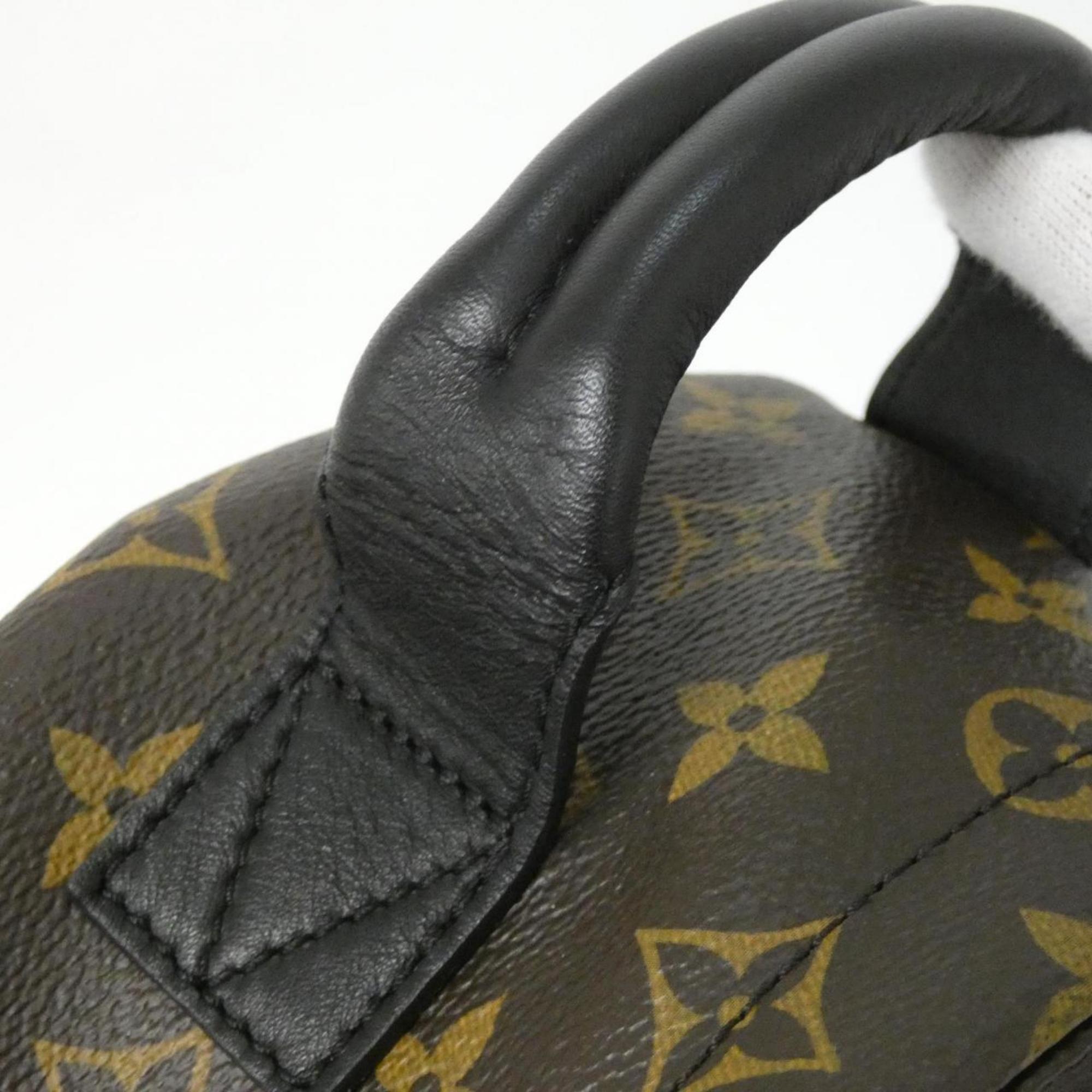 Louis Vuitton Brown Coated Canvas Backpack