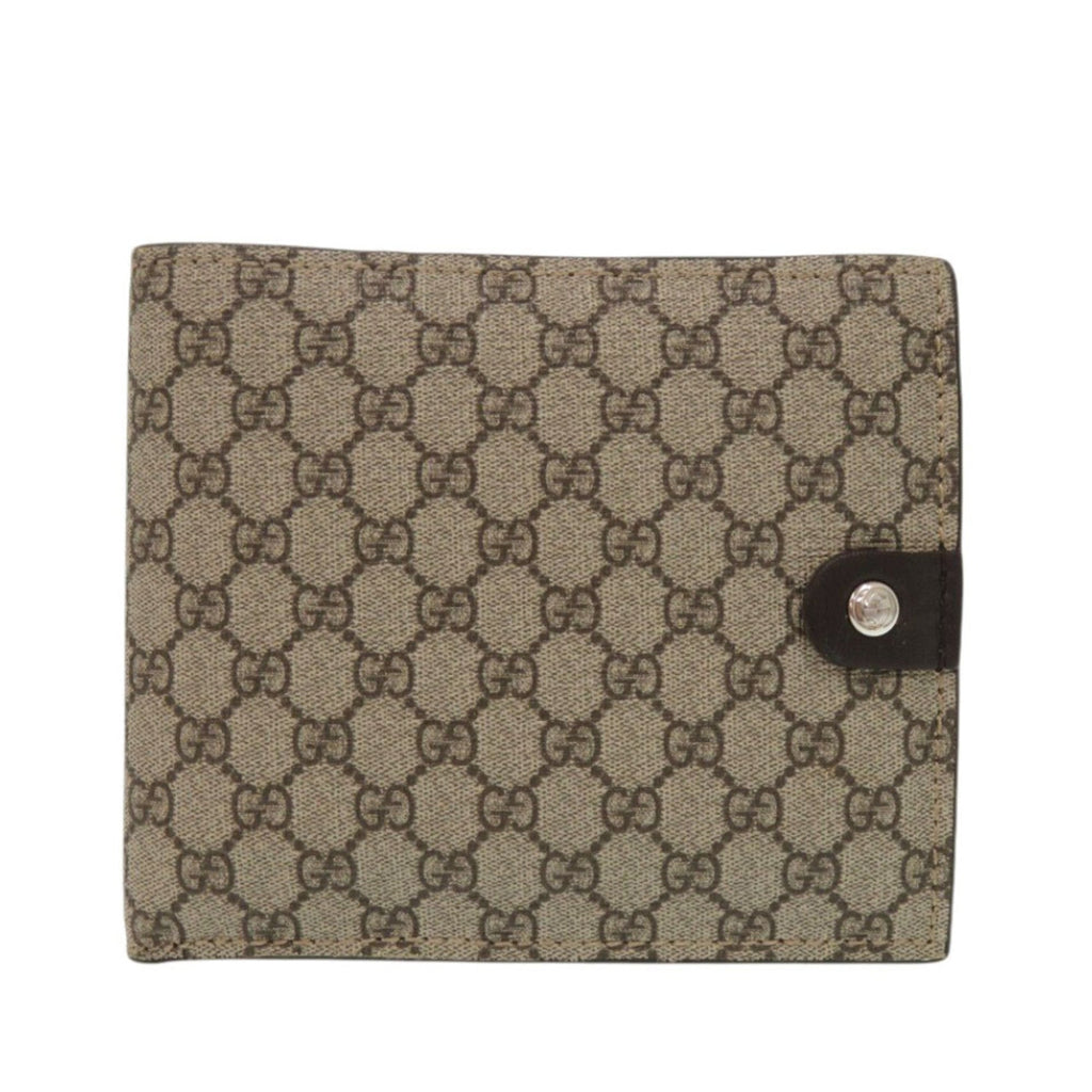 Gucci Brown Gg Supreme Wallet (Bi-Fold) (Pre-Owned)