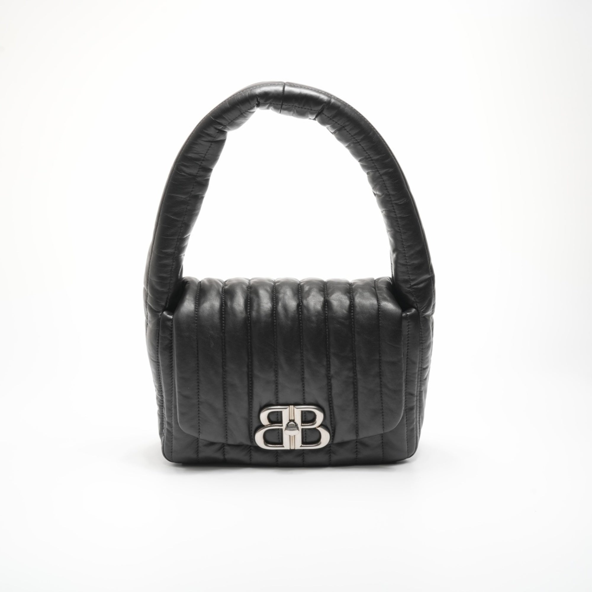 Balenciaga Black Leather Shoulder