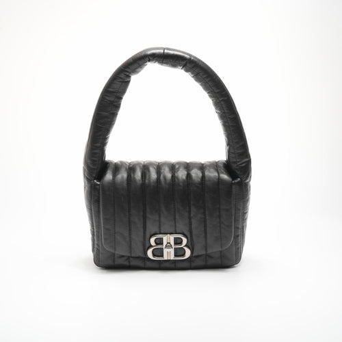 Balenciaga Black Leather Shoulder