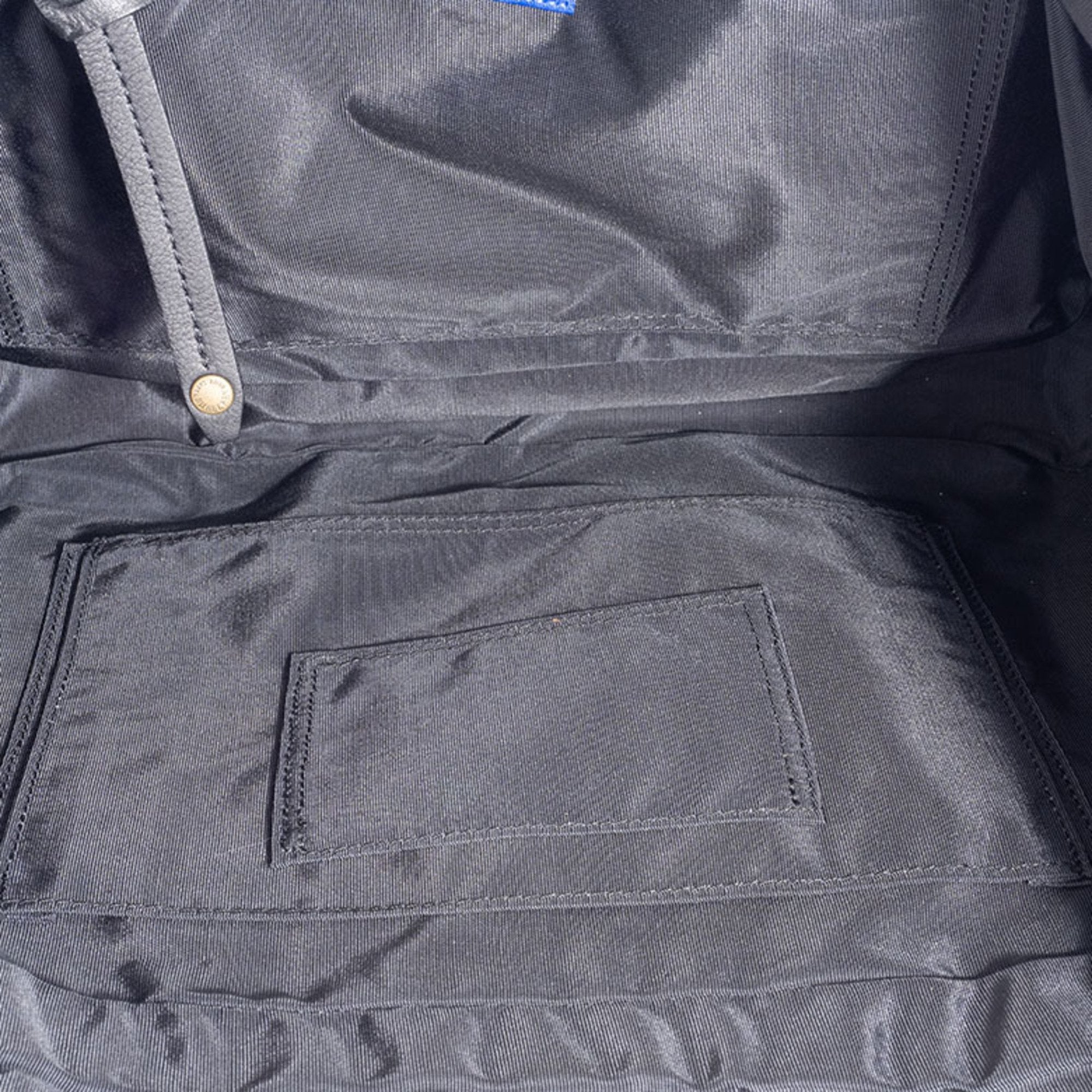 Burberry Black Canvas Leather Shoulder Bag