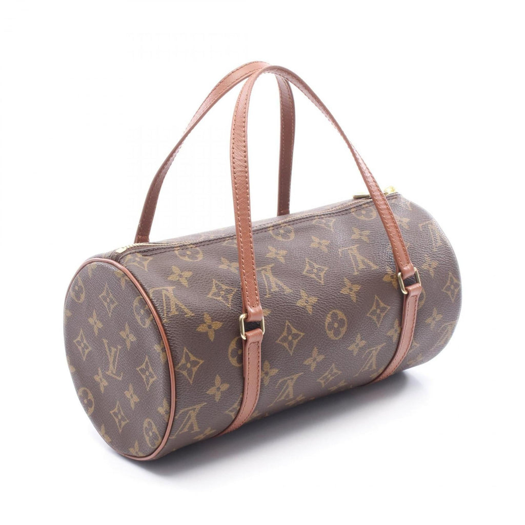 Louis Vuitton Brown Coated Canvas Pvc Monogram Leather Handbag