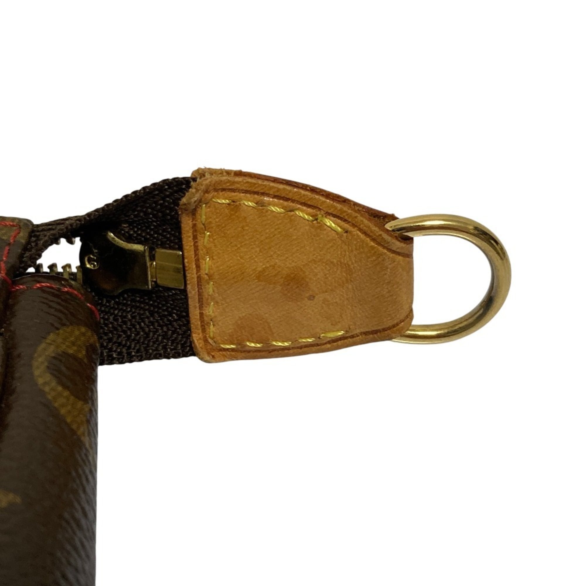 Louis Vuitton Brown Monogram Cherry Monogram Pochette Pouch