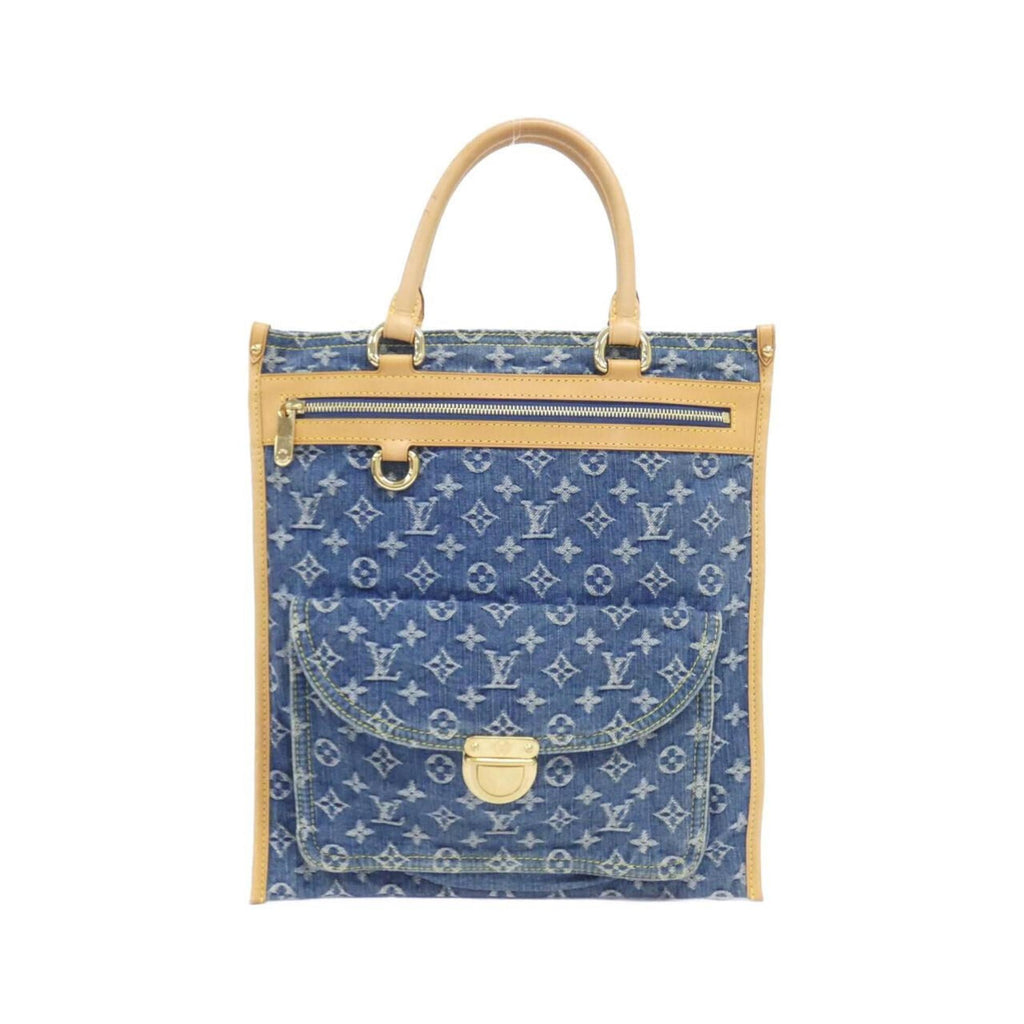 Louis Vuitton Blue Denim Handbag