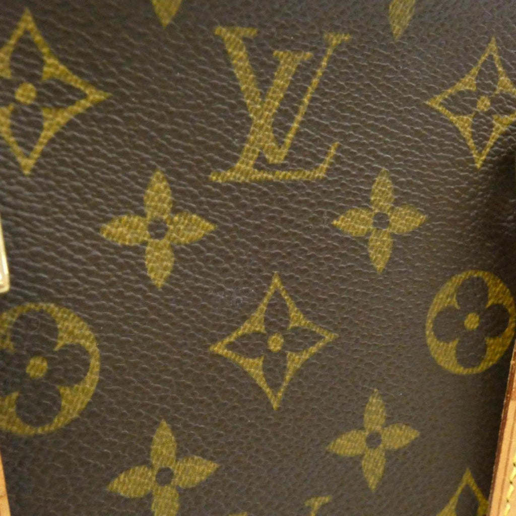 Louis Vuitton Brown Coated Canvas Handbag