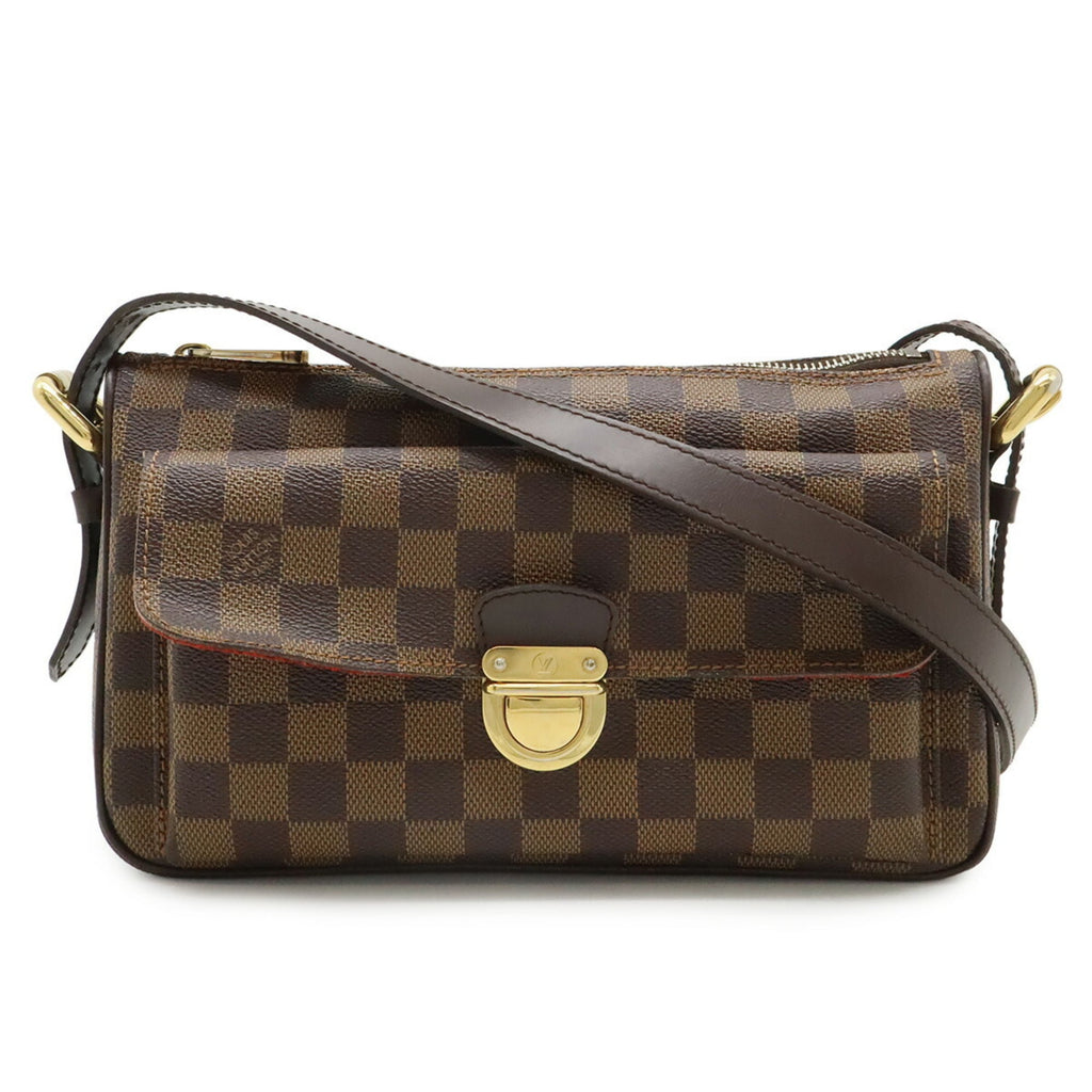 Louis Vuitton Brown Pvc Shoulder Bag