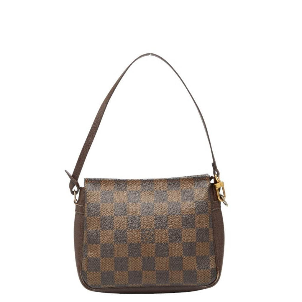 Louis Vuitton Brown Pvc Leather Shoulder Bag