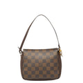 Louis Vuitton Brown Pvc Leather Shoulder Bag