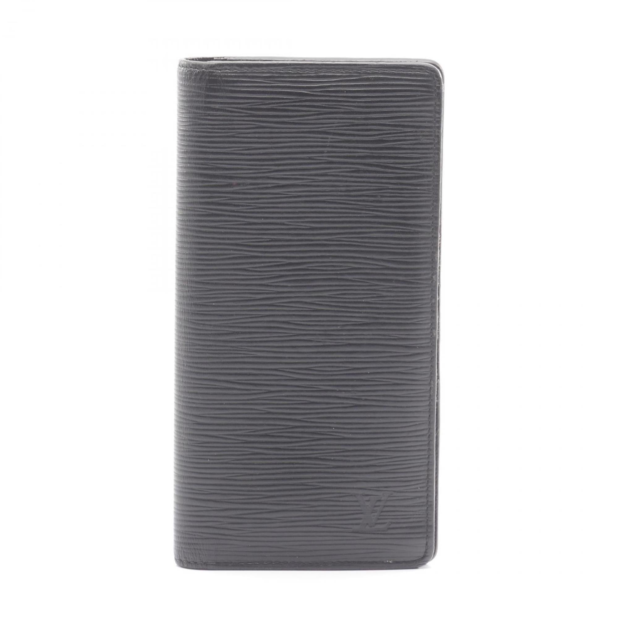 Louis Vuitton Epi Black Epi Leather Long Wallet