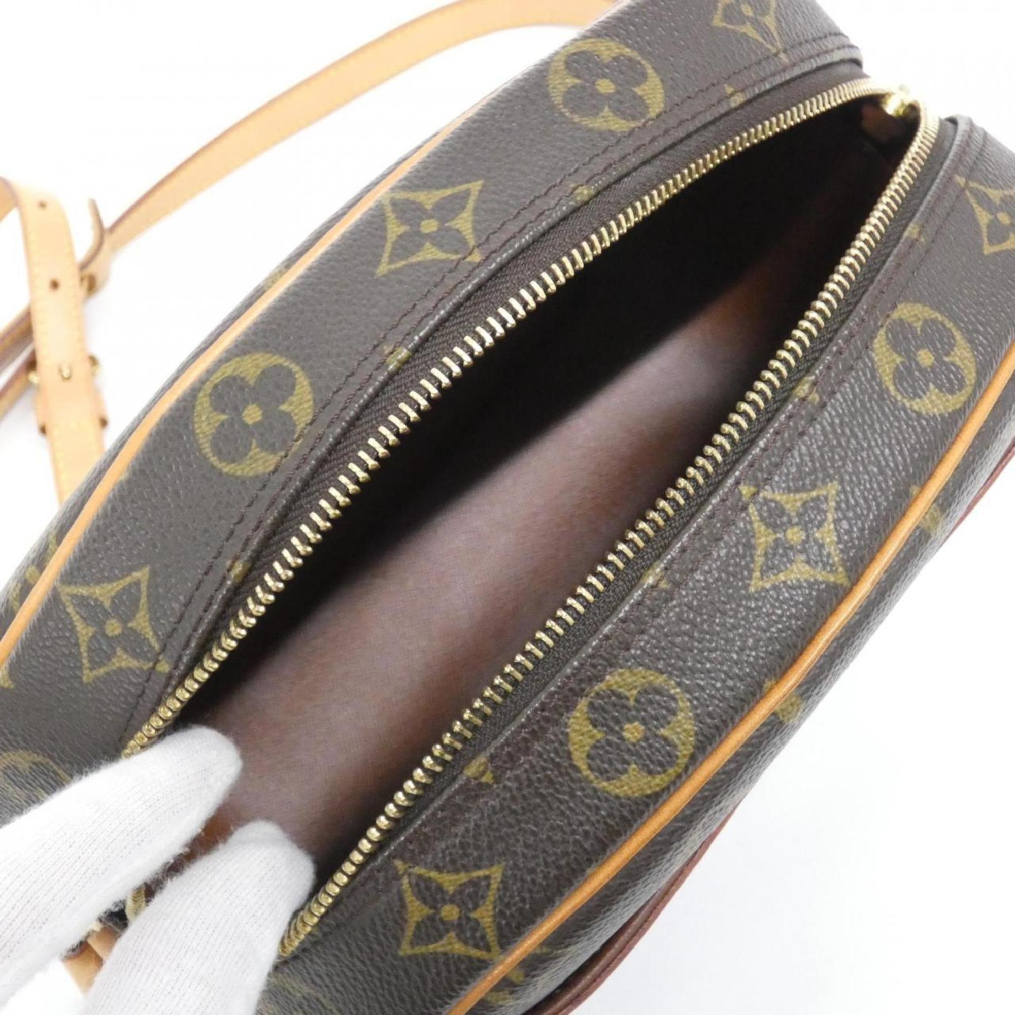 Louis Vuitton Marron Coated Canvas Shoulder Bag